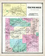 Antique 1869 Genesee, New hotsell York Map from D.G. Beers Atlas of Allegany County – Ceres, Rock City Park, Bowler, Obi, Sanford, Little Genesee